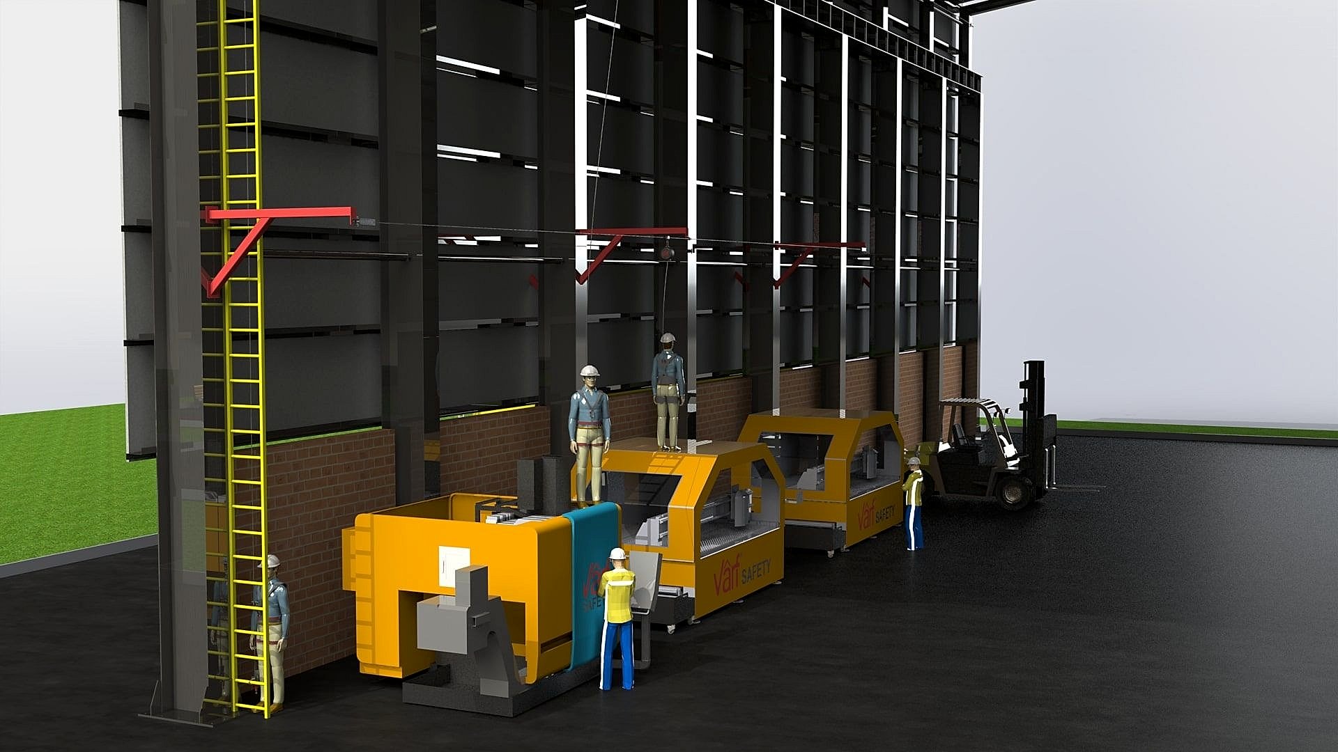 Makine Üzeri Yatay Yaşam Hattı