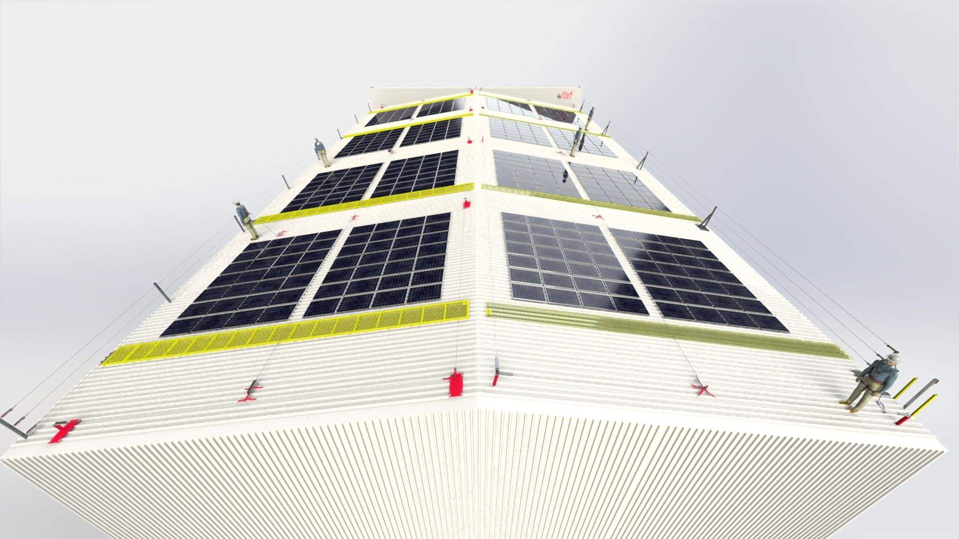 Çatı Üzeri Yatay Yaşam Hattı