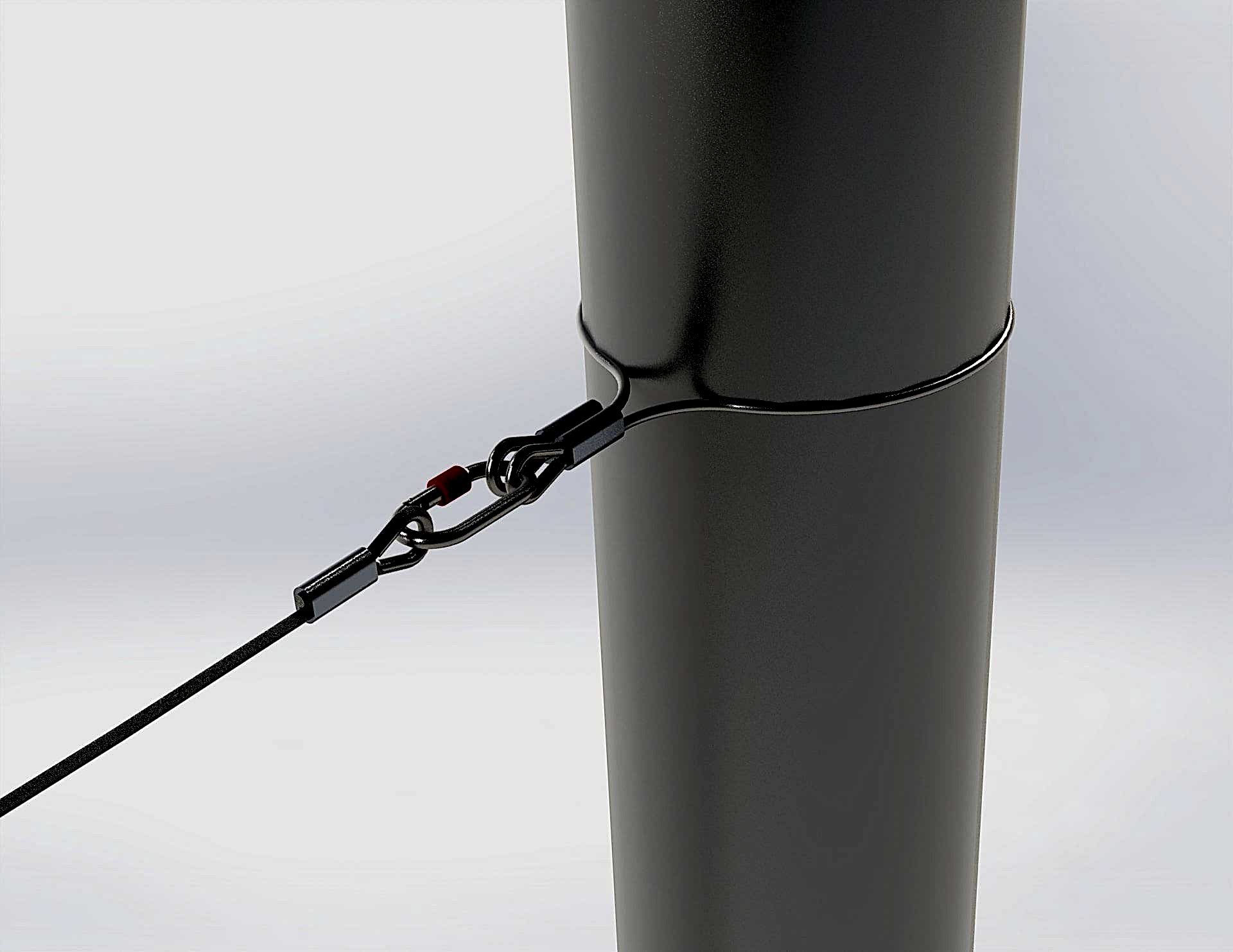 Geçici Çelik Yatay Yaşam Hattı